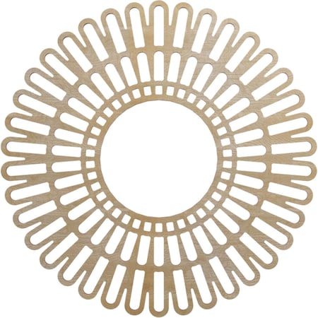 Ekena Millwork Cornelius Wood Fretwork Pierced Ceiling Medallion, Birch, 22"OD x 8 1/8"ID x 1/4"T CMWP22X0250CRBI